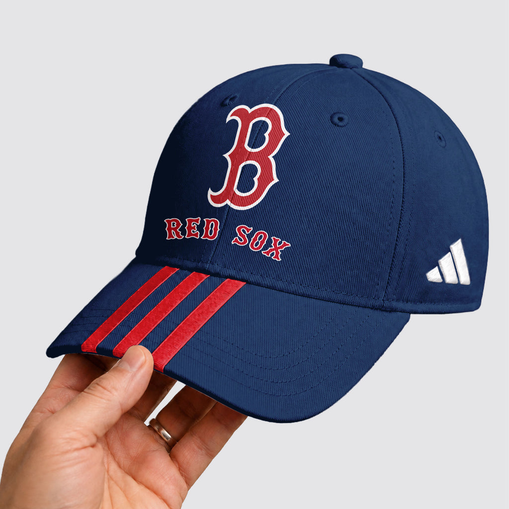 B.red Sox | Premium .m.l.b. Signature Triple Stripe Fan Baseball Cap