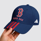 B.red Sox | Premium .m.l.b. Signature Triple Stripe Fan Baseball Cap
