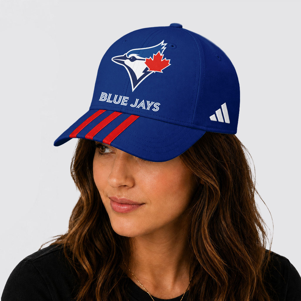 T.blue Jays | Premium .m.l.b. Signature Triple Stripe Fan Baseball Cap