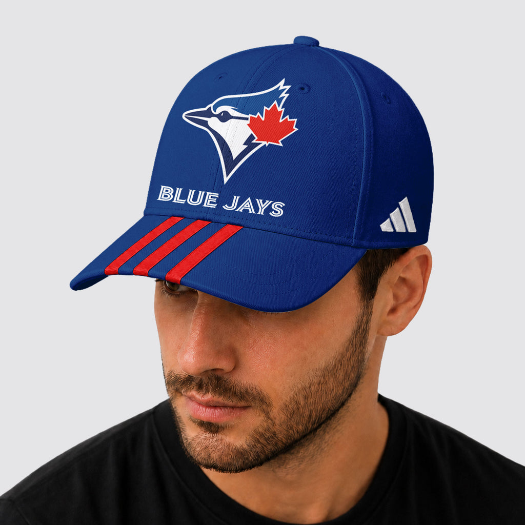 T.blue Jays | Premium .m.l.b. Signature Triple Stripe Fan Baseball Cap