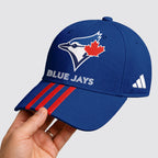 T.blue Jays | Premium .m.l.b. Signature Triple Stripe Fan Baseball Cap
