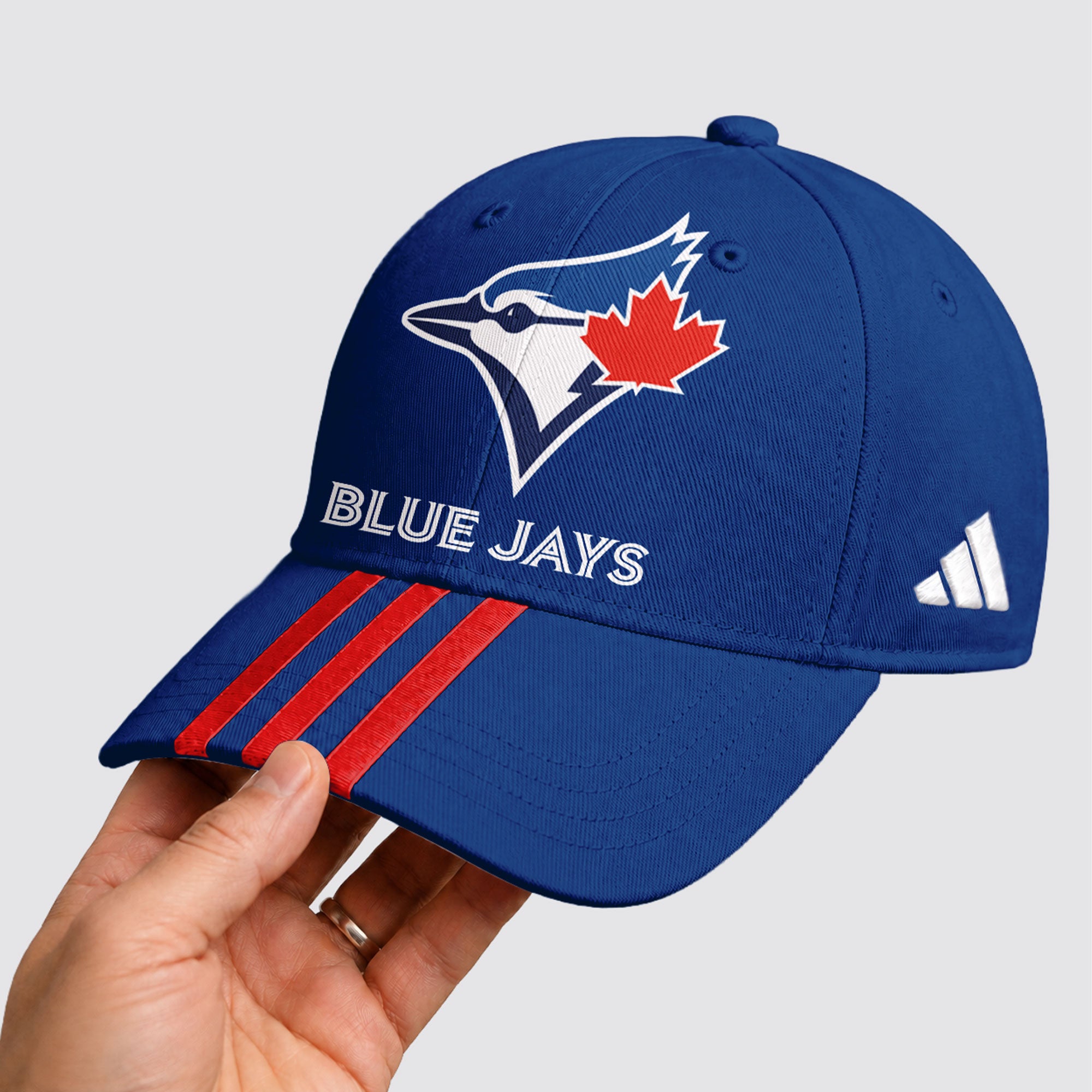 T.blue Jays | Premium .m.l.b. Signature Triple Stripe Fan Baseball Cap