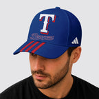 T.rangers | Premium .m.l.b. Signature Triple Stripe Fan Baseball Cap