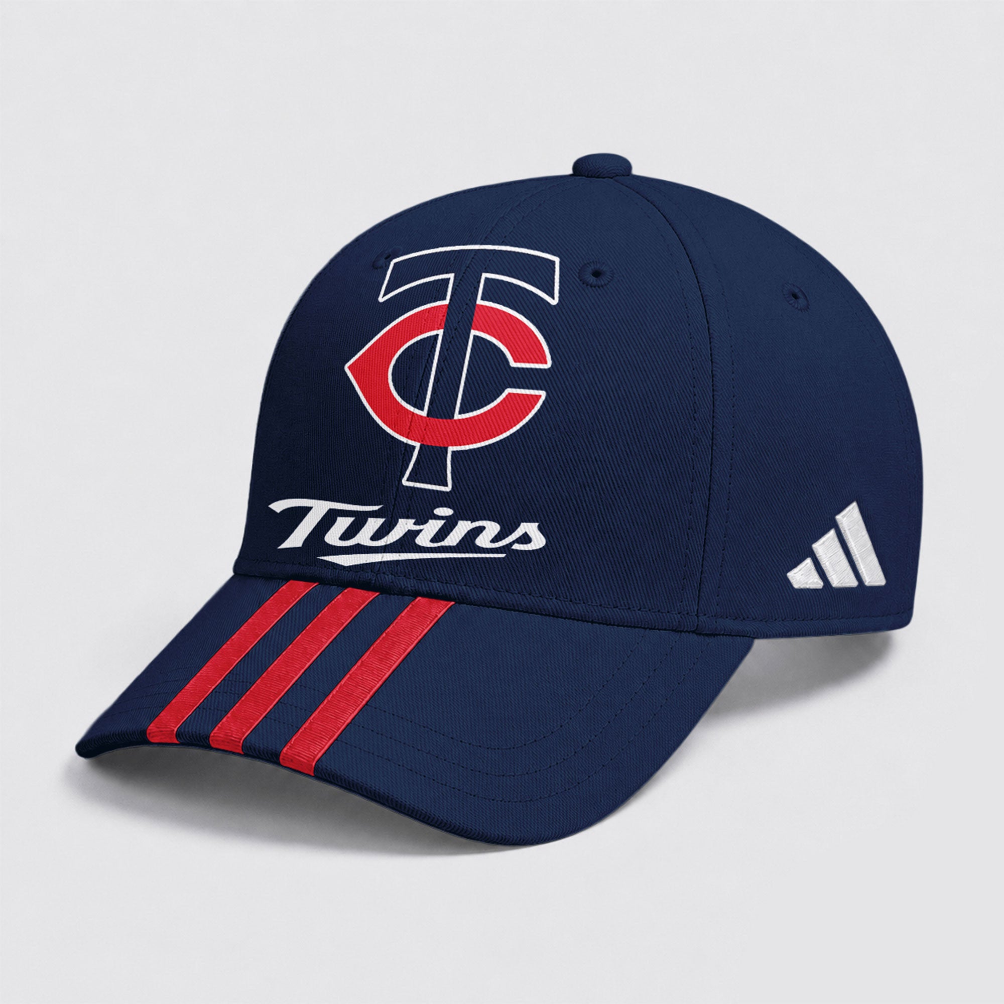 M.twins | Premium .m.l.b. Signature Triple Stripe Fan Baseball Cap