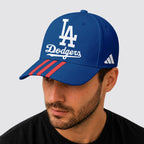 L.a.dodgers | Premium .m.l.b. Signature Triple Stripe Fan Baseball Cap