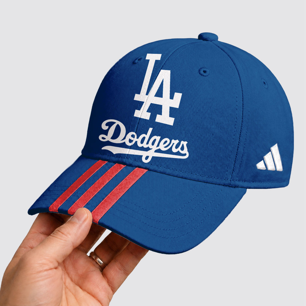 L.a.dodgers | Premium .m.l.b. Signature Triple Stripe Fan Baseball Cap