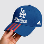 L.a.dodgers | Premium .m.l.b. Signature Triple Stripe Fan Baseball Cap