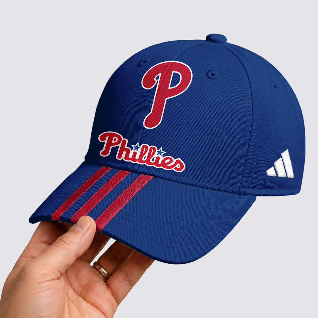 P.phillies | Premium .m.l.b. Signature Triple Stripe Fan Baseball Cap
