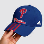 P.phillies | Premium .m.l.b. Signature Triple Stripe Fan Baseball Cap
