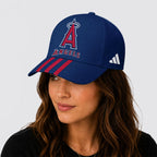 L.a.angels | Premium .m.l.b. Signature Triple Stripe Fan Baseball Cap