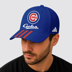 C.cubs | Premium .m.l.b. Signature Triple Stripe Fan Baseball Cap