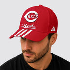 C.reds | Premium .m.l.b. Signature Triple Stripe Fan Baseball Cap