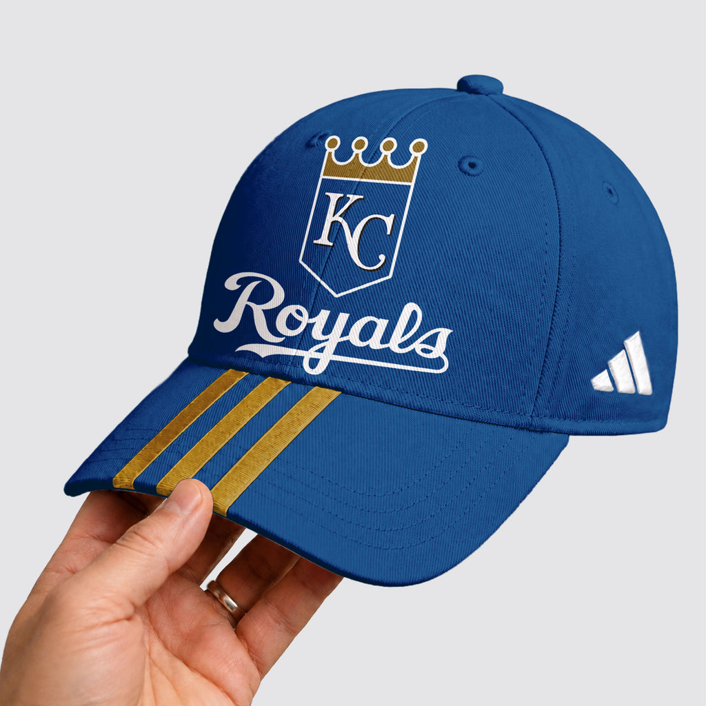 K.c.royals | Premium .m.l.b. Signature Triple Stripe Fan Baseball Cap