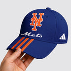 N.y.mets | Premium .m.l.b. Signature Triple Stripe Fan Baseball Cap