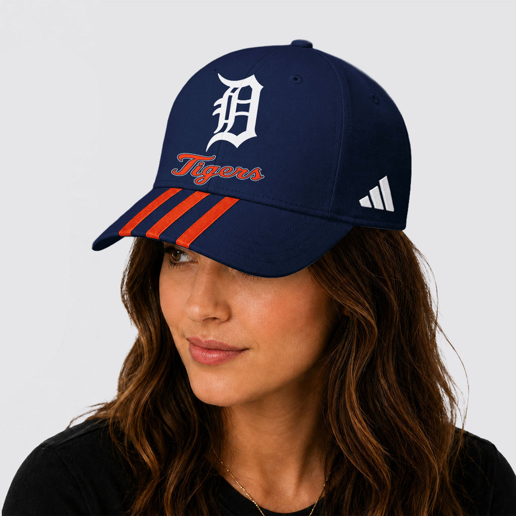 D.tigers | Premium .m.l.b. Signature Triple Stripe Fan Baseball Cap