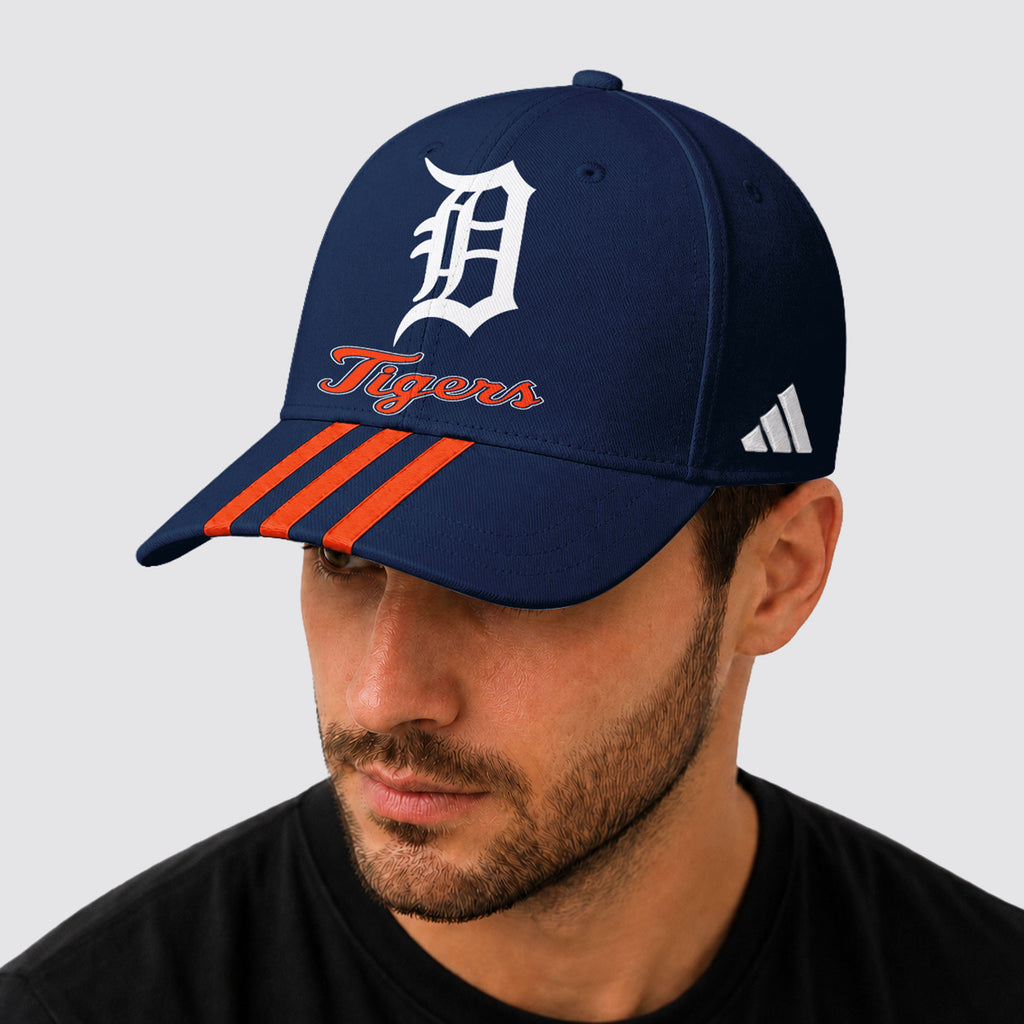 D.tigers | Premium .m.l.b. Signature Triple Stripe Fan Baseball Cap