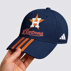H.astros | Premium .m.l.b. Signature Triple Stripe Fan Baseball Cap