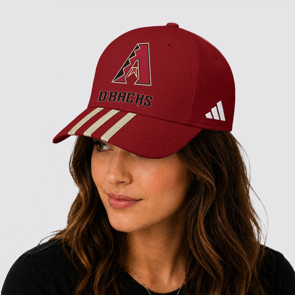 A.diamondbacks | Premium .m.l.b. Signature Triple Stripe Fan Baseball Cap