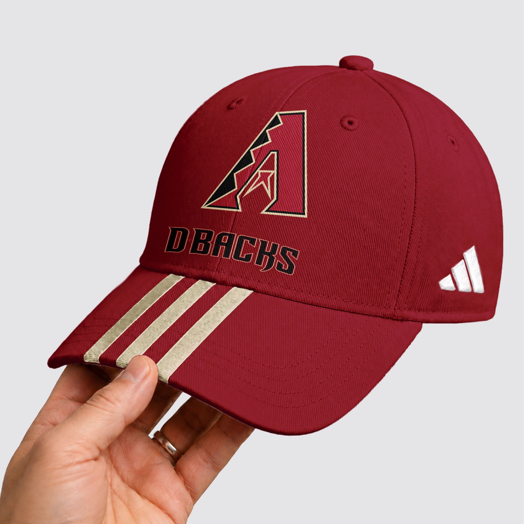 A.diamondbacks | Premium .m.l.b. Signature Triple Stripe Fan Baseball Cap