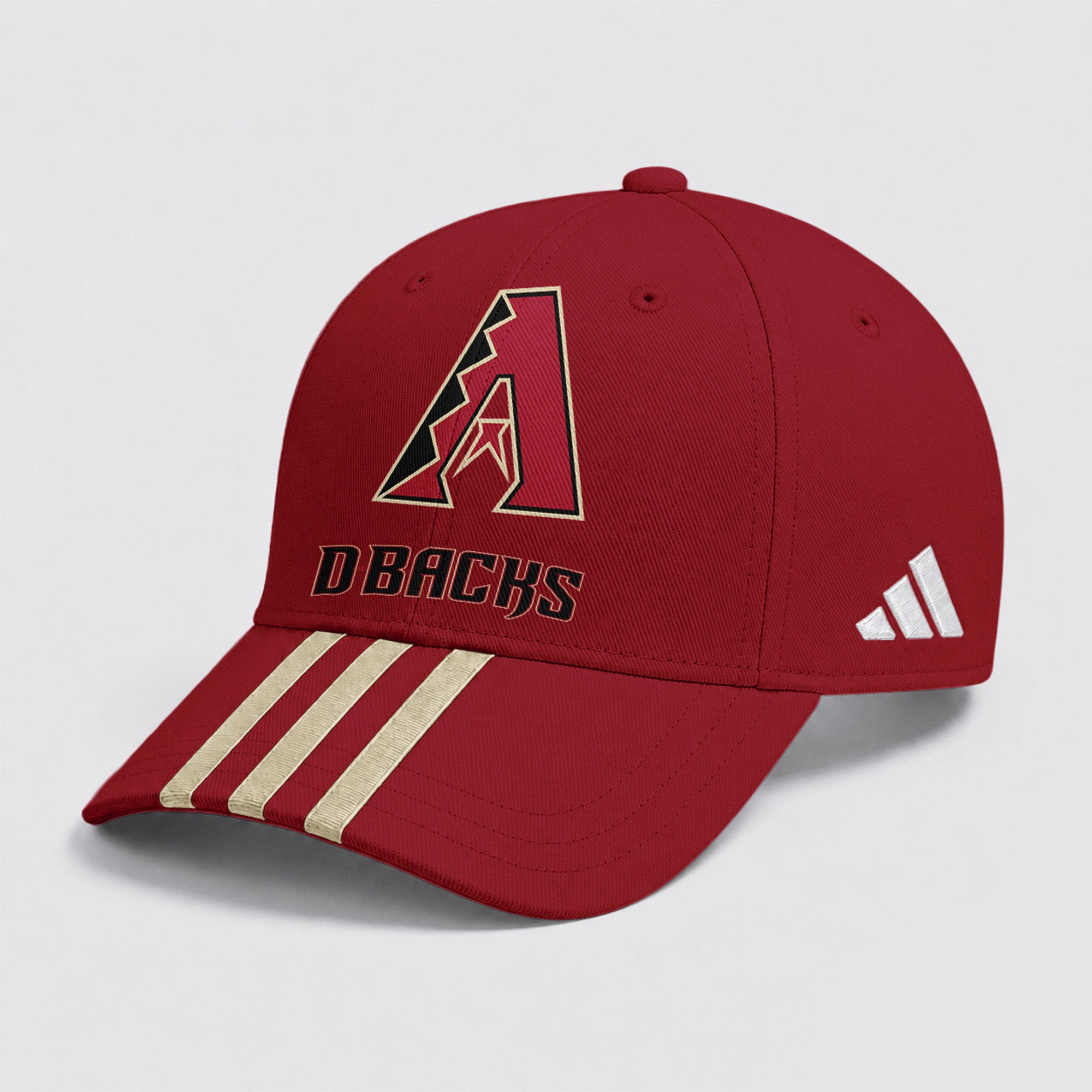 A.diamondbacks | Premium .m.l.b. Signature Triple Stripe Fan Baseball Cap