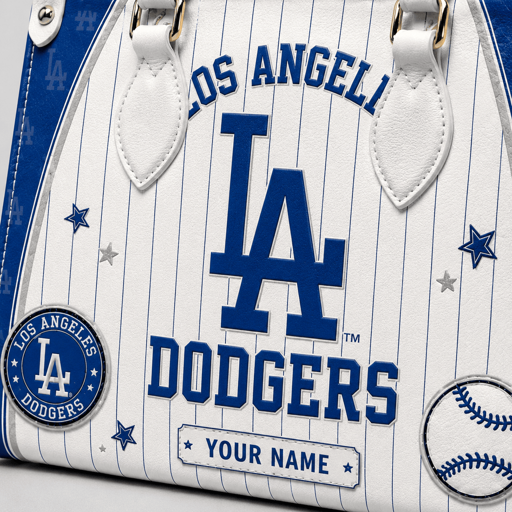 L.a.dodgers | Premium .m.l.b. Fan Pride Leather Handbag