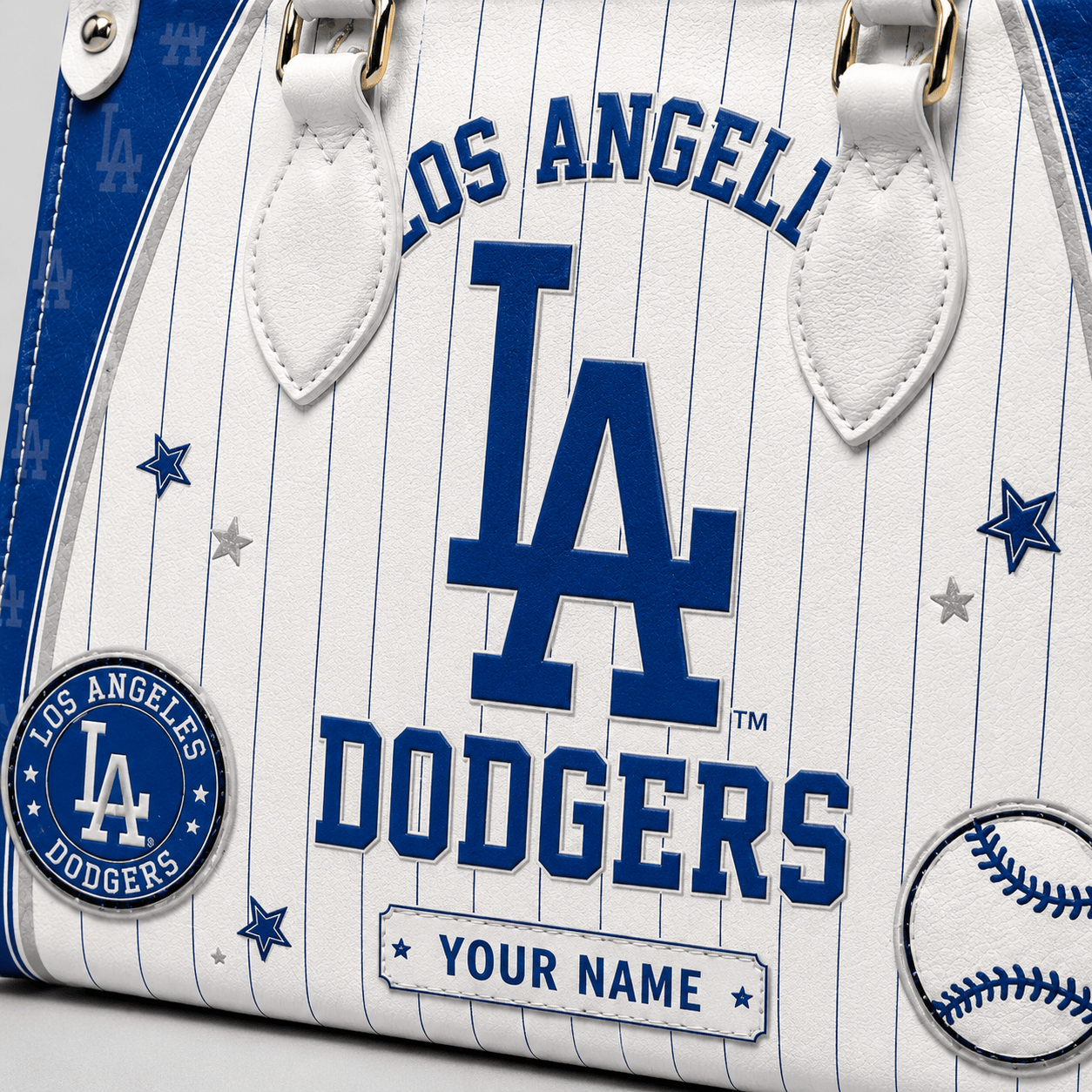 L.a.dodgers | Premium .m.l.b. Fan Pride Leather Handbag