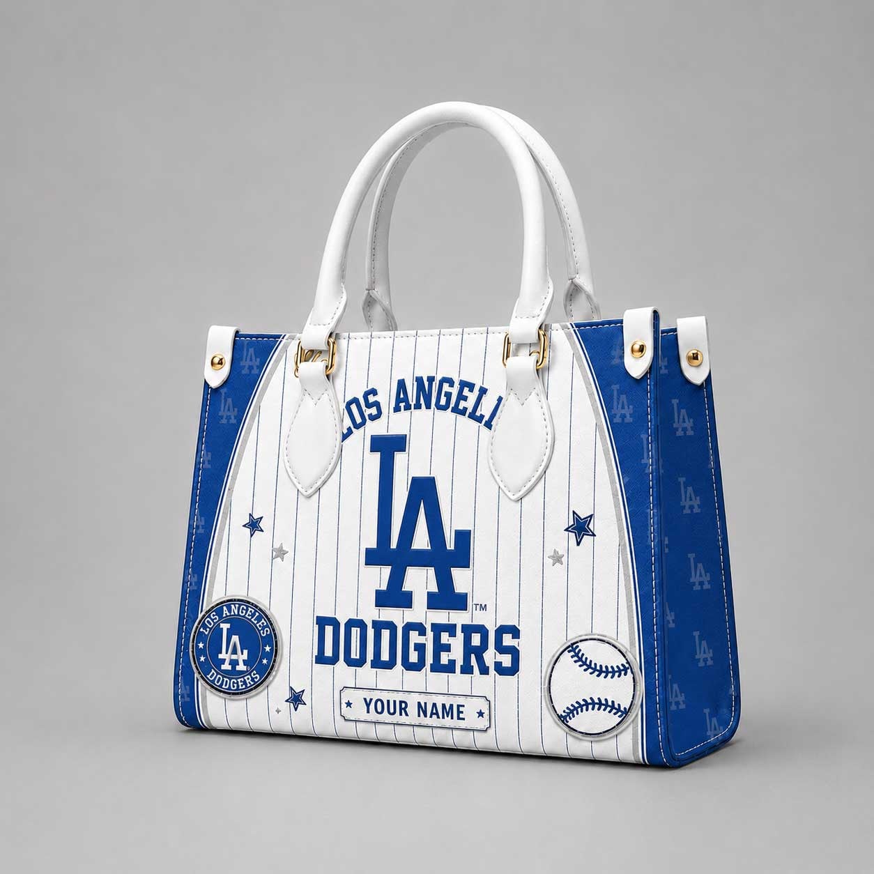 L.a.dodgers | Premium .m.l.b. Fan Pride Leather Handbag