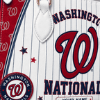 W.nationals | Premium .m.l.b. Fan Pride Leather Handbag