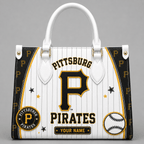 P.pirates | Premium .m.l.b. Fan Pride Leather Handbag