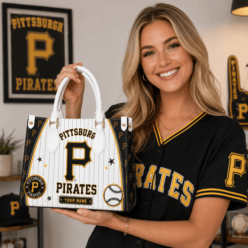 P.pirates | Premium .m.l.b. Fan Pride Leather Handbag