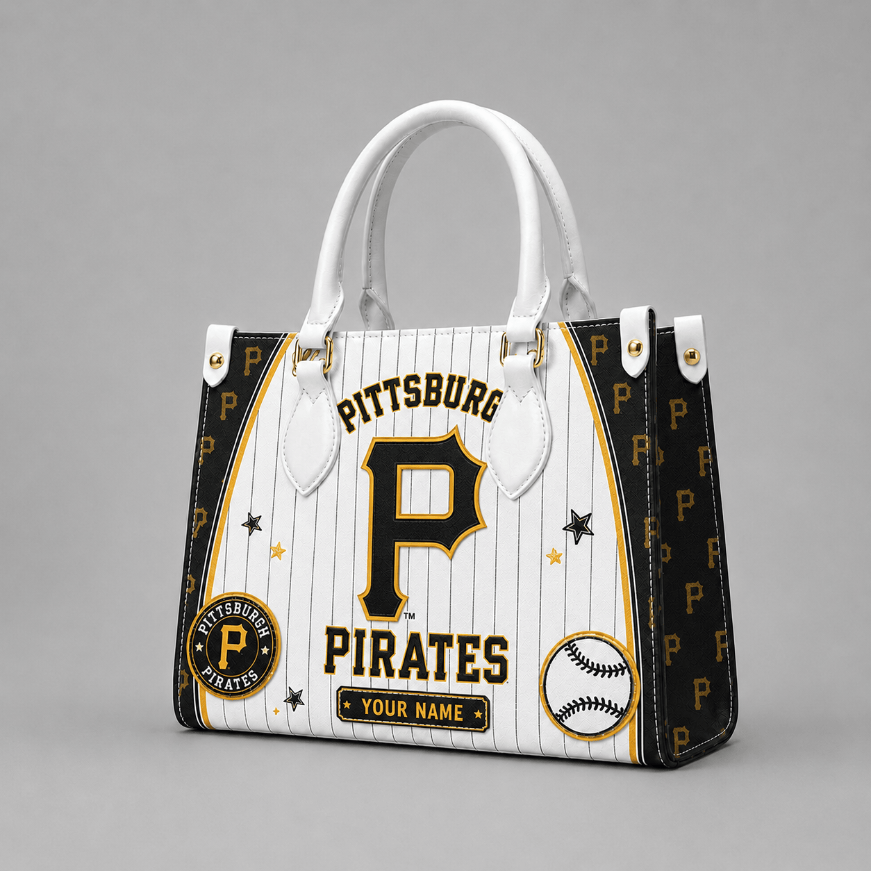 P.pirates | Premium .m.l.b. Fan Pride Leather Handbag