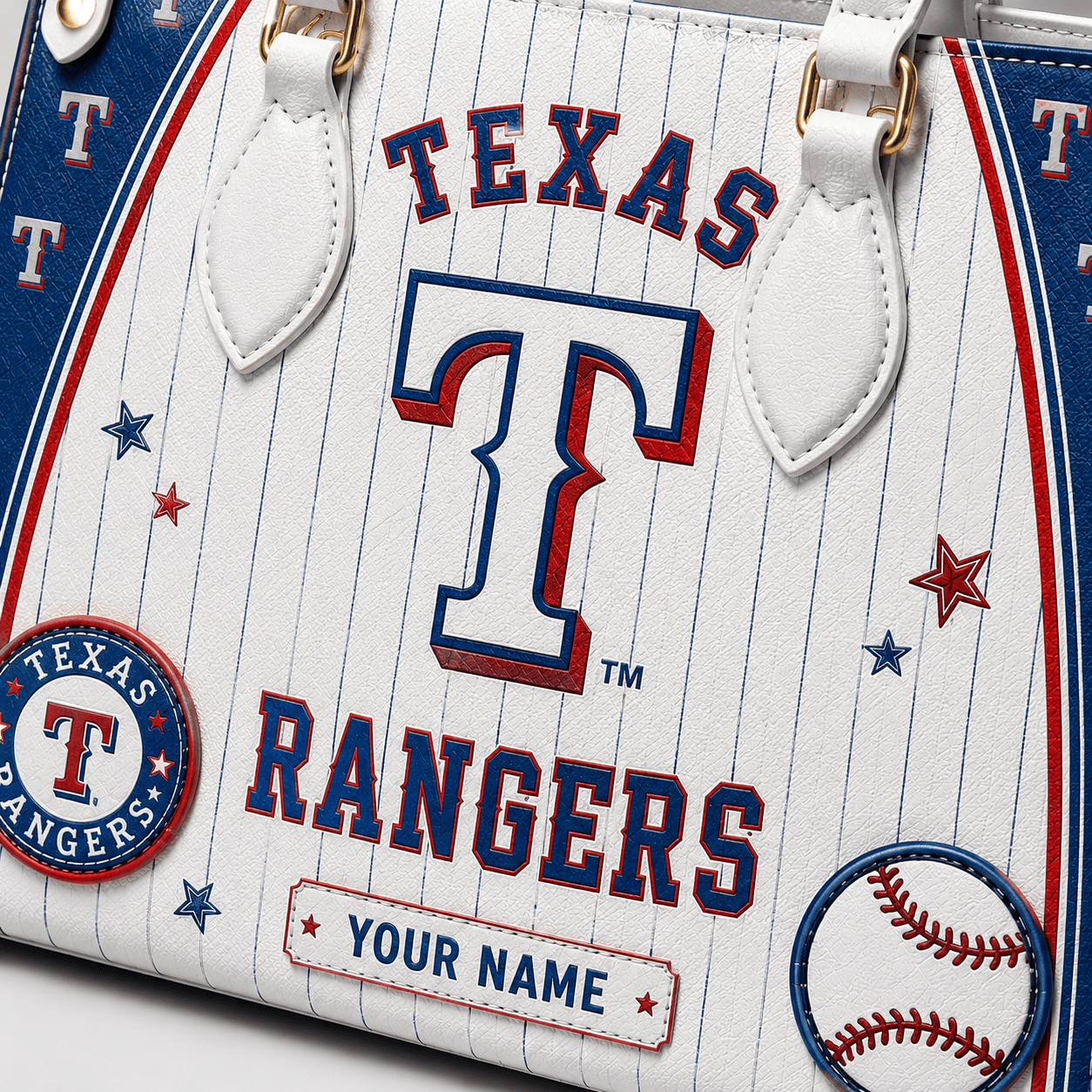 T.rangers | Premium .m.l.b. Fan Pride Leather Handbag