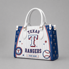 T.rangers | Premium .m.l.b. Fan Pride Leather Handbag