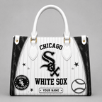 C.white Sox | Premium .m.l.b. Fan Pride Leather Handbag