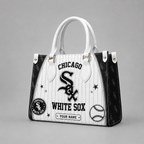 C.white Sox | Premium .m.l.b. Fan Pride Leather Handbag