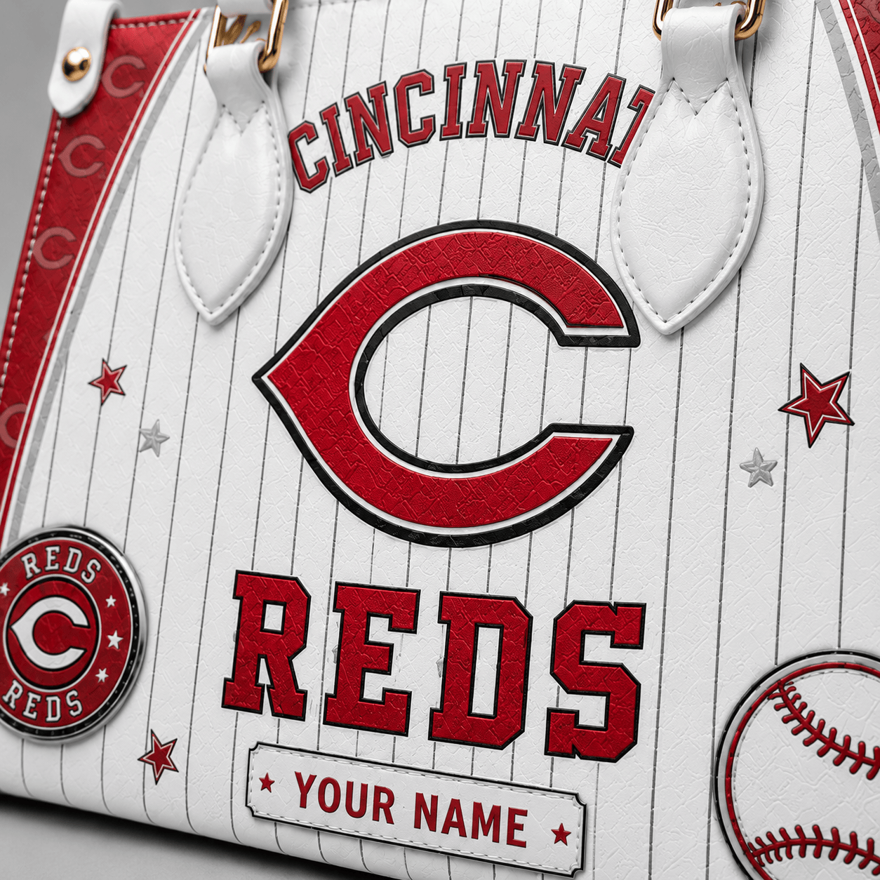 C.reds | Premium .m.l.b. Fan Pride Leather Handbag