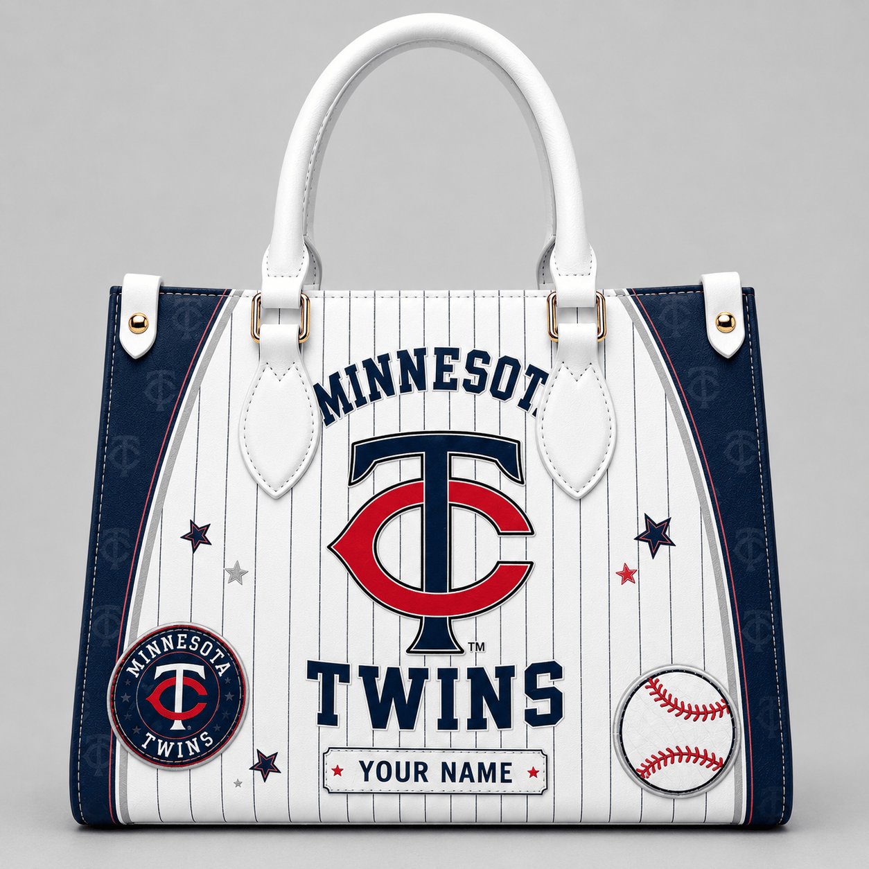 M.twins | Premium .m.l.b. Fan Pride Leather Handbag