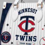 M.twins | Premium .m.l.b. Fan Pride Leather Handbag
