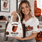 B.orioles | Premium .m.l.b. Fan Pride Leather Handbag