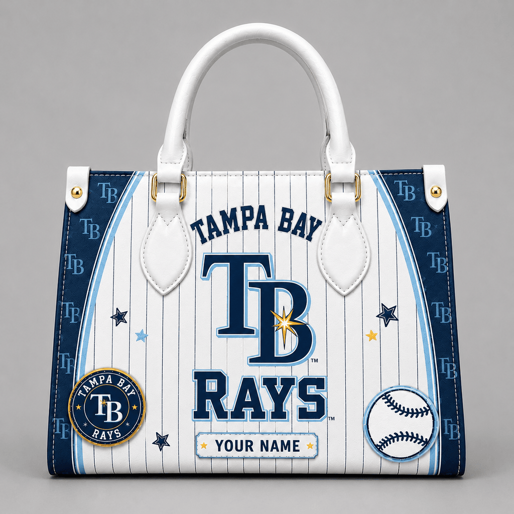 T.bay Rays | Premium .m.l.b. Fan Pride Leather Handbag