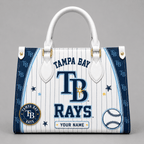 T.bay Rays | Premium .m.l.b. Fan Pride Leather Handbag