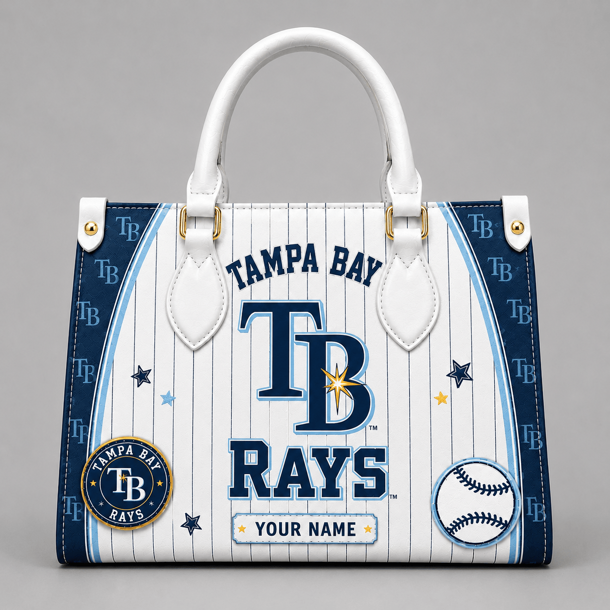 T.bay Rays | Premium .m.l.b. Fan Pride Leather Handbag