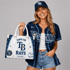 T.bay Rays | Premium .m.l.b. Fan Pride Leather Handbag