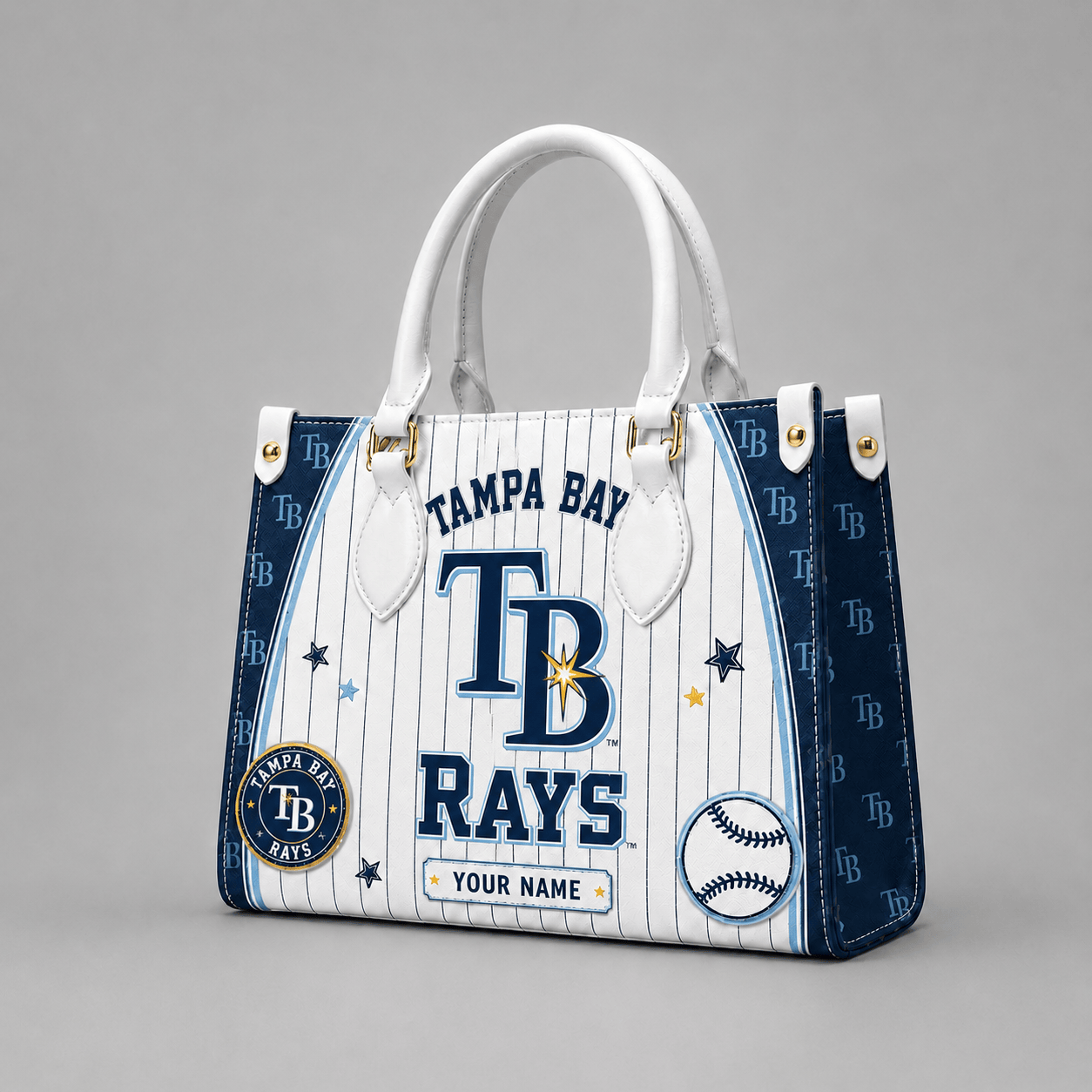 T.bay Rays | Premium .m.l.b. Fan Pride Leather Handbag