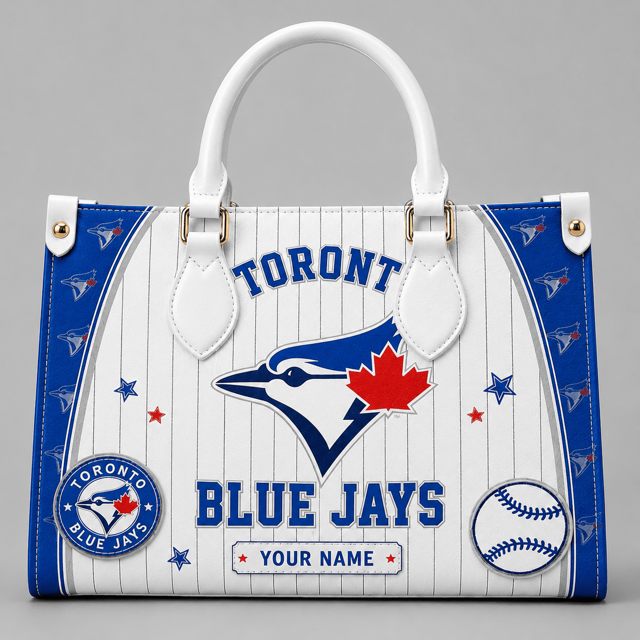 T.blue Jays | Premium .m.l.b. Fan Pride Leather Handbag