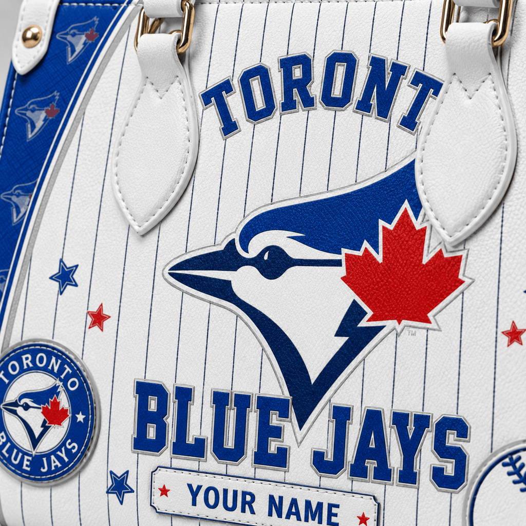 T.blue Jays | Premium .m.l.b. Fan Pride Leather Handbag