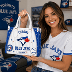 T.blue Jays | Premium .m.l.b. Fan Pride Leather Handbag