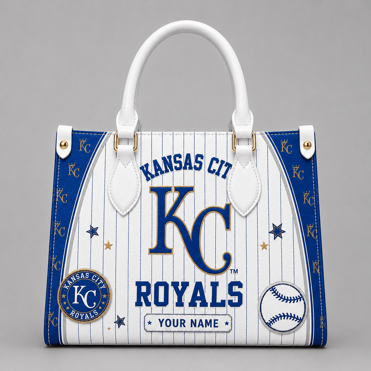 K.c.royals | Premium .m.l.b. Fan Pride Leather Handbag