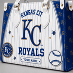 K.c.royals | Premium .m.l.b. Fan Pride Leather Handbag