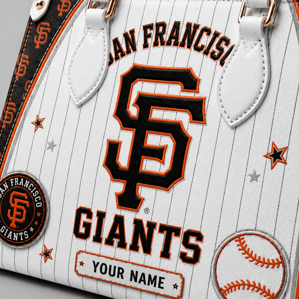 S.f.giants | Premium .m.l.b. Fan Pride Leather Handbag